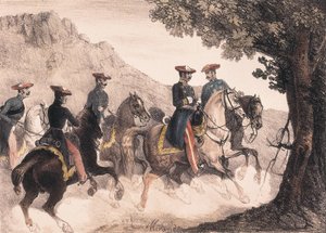 Première guerre carliste, Bruno de Villarreal et son état-major