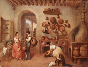 Dans la cuisine de la Hacienda - Manuel Serrano