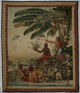 Les pêcheurs, Tapisserie de la série Les Anciennes Indes