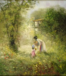 Scène de jardin - Maoliid