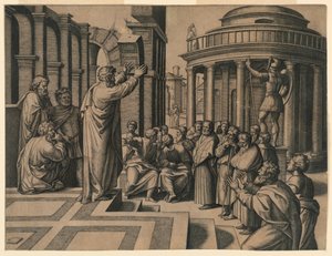 Saint Paul prêchant à Athènes