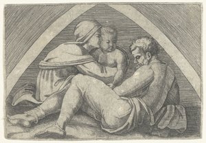 Sainte Famille sous une arche