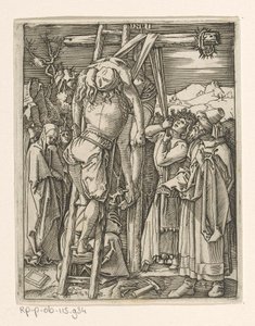 Descente de croix - Marcantonio Raimondi