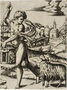 Signe du Bélier - Marcantonio Raimondi