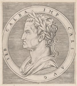 Speculum Romanae Magnificentiae : Galba, des Douze Césars, vers 1500-1534