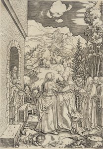 La Visitation - Marcantonio Raimondi