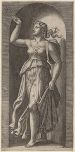 Foi - Marcantonio Raimondi after Raphael