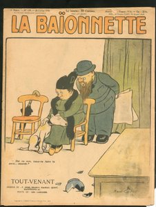 Couverture de « La Baïonnette », Satirique en couleurs