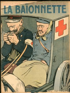 Couverture de "La Baïonnette", Satirique en couleurs
