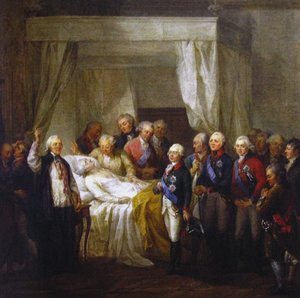 La Mort de Stanisław II Auguste Poniatowski, après 1798 - Marcello Bacciarelli