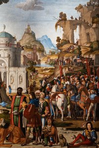 Adoration des Mages (détail)