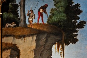 Scène de chasse (détail de l