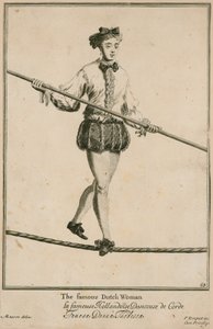 Bartholomew Fair, Londres : La célèbre femme hollandaise en 1687
