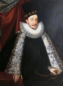 Portrait de Sigismond III Vasa, roi de Suède et de Pologne, par Martin Kober