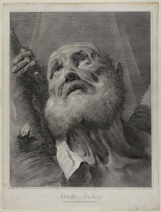 Saint André, de La Sainte Famille et les douze apôtres - Marco Alvise Pitteri