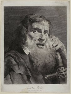 Saint Paul, tiré de La Sainte Famille et les douze apôtres - Marco Alvise Pitteri