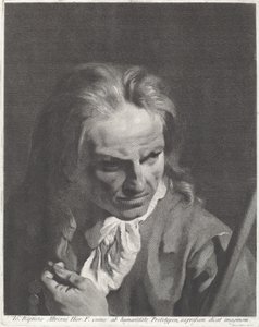 Un gentilhomme pèlerin avec un chapelet - Marco Alvise Pitteri after Giovanni Battista Piazzetta