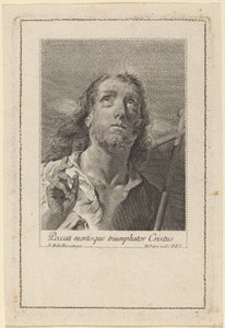 Peccati Mortisque Triumphor Christus - Marco Alvise Pitteri after Giovanni Battista Piazzetta