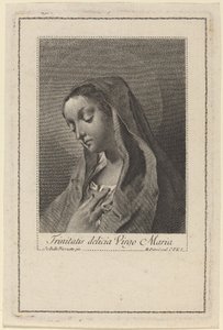 Trinitatis delicia Virgo Maria