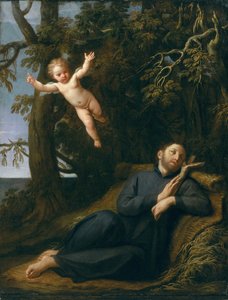 Saint François dans le désert