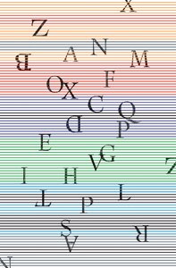 Letters in Caos, 2014 (techniques mixtes) - Marco Campedelli