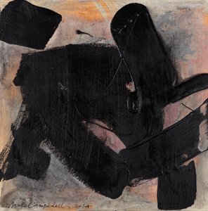 Materica #02, 2024 (acrylique sur toile) - Marco Campedelli