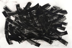 Saltus, 2012 (encre sur papier) - Marco Campedelli