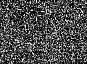 Texture, 2017 (encre sur papier ingres) - Marco Campedelli