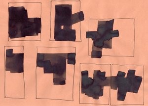 Sans titre, 2014 (graphite et encre sur papier) - Marco Campedelli