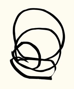 Vibration_02, 2023 (encre sur papier) - Marco Campedelli