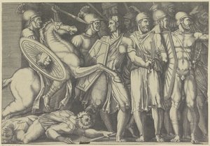 Trajan combattant les Daces
