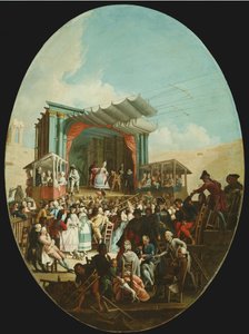 Une comédie italienne à Vérone, 1772 - Marco Marcola