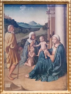 Sainte famille avec Sainte Élisabeth et le jeune Jean-Baptiste