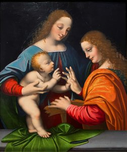 Le mariage mystique de Sainte Catherine - Marco d