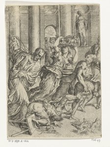 Christ chasse les changeurs du temple - Marco dell