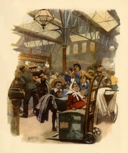 Gare de Cannon Street, vers 1900, 1945 - Marcus