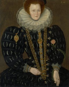 Une femme appelée Lady Elizabeth Knightley - Marcus Gheeraerts the Younger