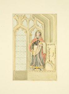 Figure de la reine Elizabeth dans la chapelle de St Mary Redcliffe - Marcus H. Homes