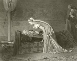 Lear et Cordelia - Marcus Stone