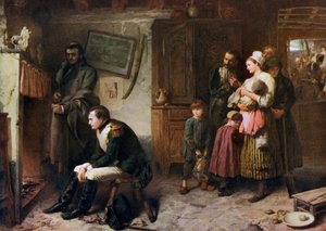 Sur la route de Waterloo à Paris, 1863, 1912