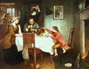 Le jeune James Watt jouant avec la vapeur - Marcus Stone