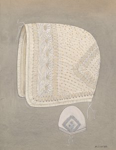 Bonnet de bébé, vers 1937