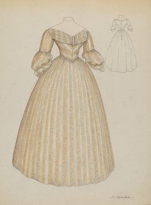 Robe de mariée, vers 1936