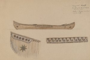 Modèle de canoë - Margaret Knapp