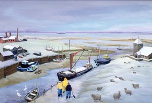 Ruisseau gelé - Margaret Loxton