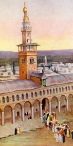 Cour de la Grande Mosquée, Damas - Margaret Thomas