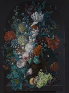 Un vase de fleurs