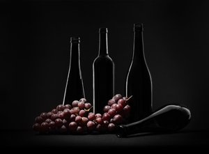 Nature morte au vin rouge - Margareth Perfoncio
