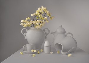 Nature morte florale élégante