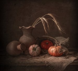 Nature morte « Moody Harvest » - Margareth Perfoncio